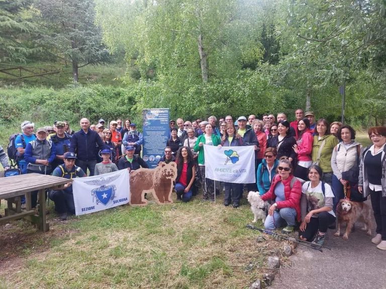 Read more about the article The “Orsa Amarena” trail in Villalago has been inaugurated